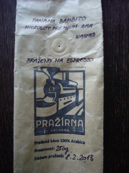 Pražírna - Panama Bambito Microlot Premium AAA washed